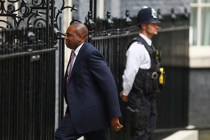 David Lammy, ministro de Exteriores.