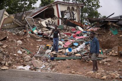 Paso de la tormenta Grace en Haití