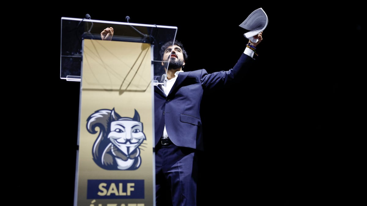 Alvise anuncia su candidatura a las próximas elecciones generales