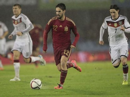 Isco, en el partido contra Alemania.