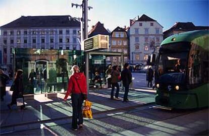 Hauptplatz, en Graz, uno de los puntos urbanos más significativos de la ciudad austriaca.