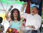 Rosario Murillo y su esposo Daniel Ortega