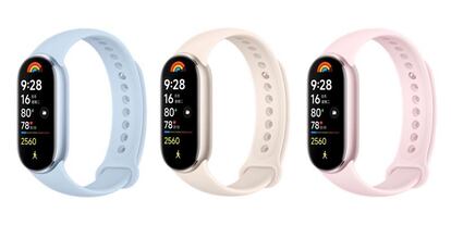 Diseño de la pulsera inteligente Xiaomi Smart Band 9