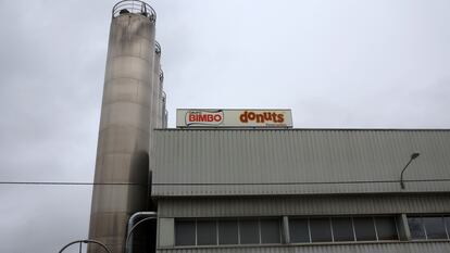Fábrica de Bimbo cerrada, en Paracuellos del Jarama.