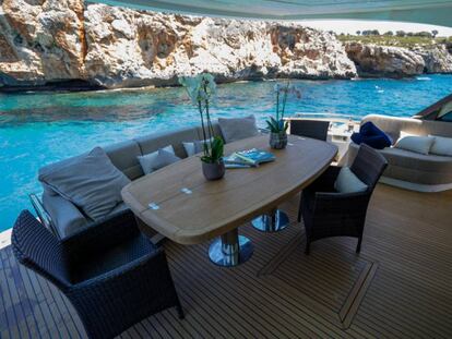 Rafael Nadal’s luxury yacht.