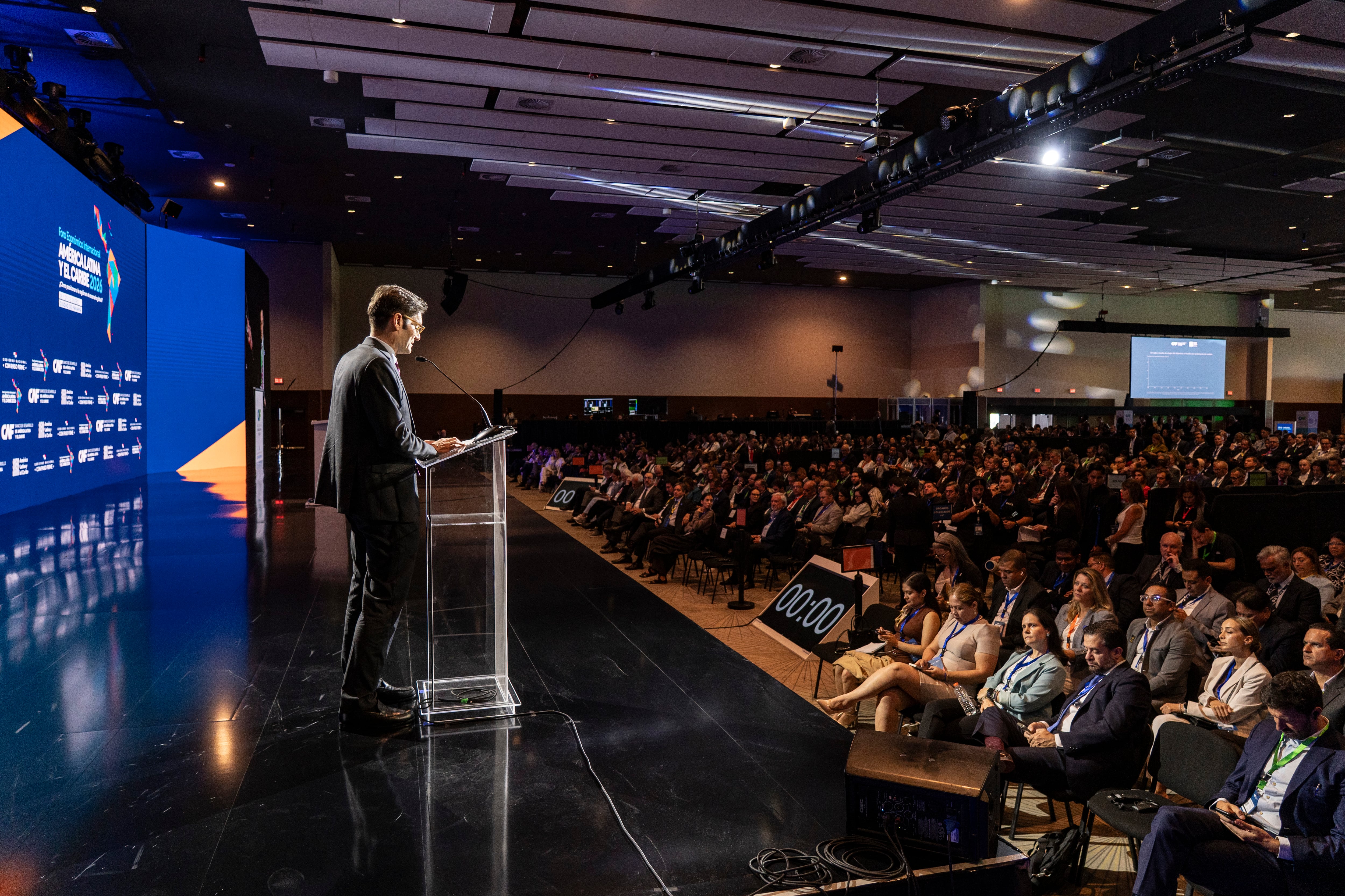 Joseph Oughourlian en Panamá el 29 de enero.