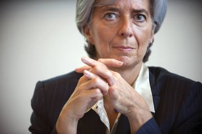 Christine Lagarde, directora gerente del FMI