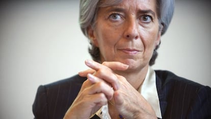 Christine Lagarde, directora gerente del FMI