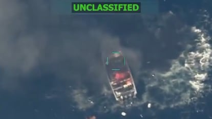 Ataque contra supuesta narcolancha en el Pacífico. 29 de octubre