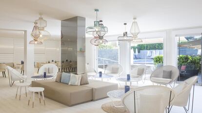 Lobby del Ibersol Antemare Spa en Sitges