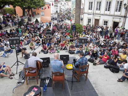La lluvia indulta al festival de Ortigueira