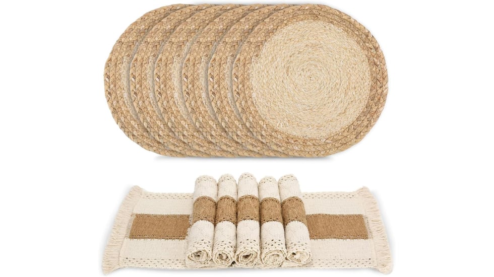 Lote de manteles individuales.