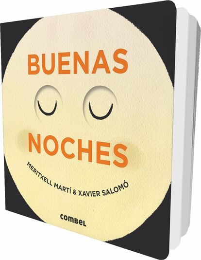 Es de noche y hay que irse a dormir. La luna ya ha salido y brilla sonriente en el cielo. Es hora de apagar luces, hablar en voz baja, relajarse y dormir. Demos las buenas noches a la luna y a las estrellas, a los árboles y a los animales del bosque y también a nuestras mascotas. ¿Hay alguien despierto estas horas? “Buenas noches” de Meritxell Martí y Xavier Salomó es un buen compañero para dar las buenas noches. Las hojas tienen el fondo oscuro lo que hace que la vista se dirija rápidamente a los protagonistas de cada página. Gracias a sus mecanismos móviles los niños podrán interactuar con la obra además de relajarse. ¡Buenas noches!