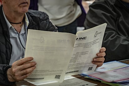 Día de la elección judicial en Ciudad de México, el 1 de junio de 2025.