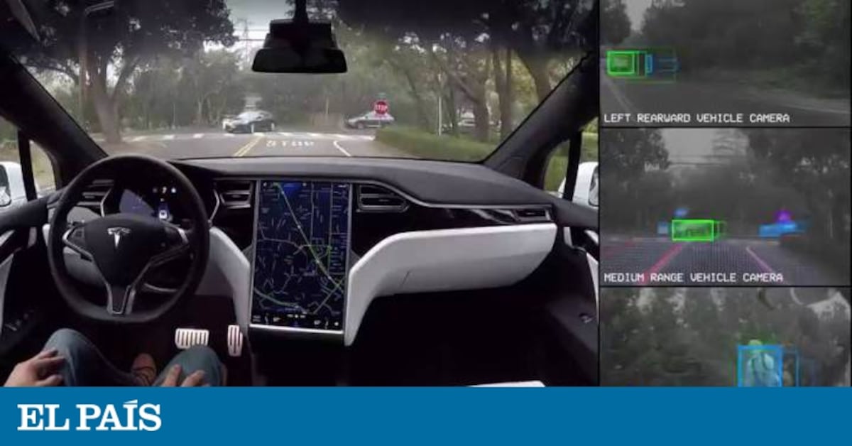 El vídeo de Tesla que te hará vivir un trayecto en un coche sin ...