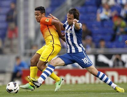 Verdú presiona a Thiago.