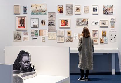 Vista de la sala 'Deshumanización', de la exposición 'Un réquiem por la humanidad', en La Casa Encendida, en Madrid.