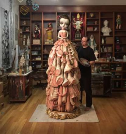 'Meat Dress', de Mark Ryden.