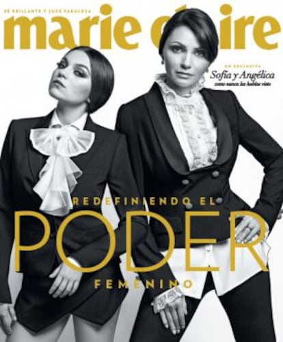 Ang&eacute;lica Rivera y su hija Sof&iacute;a en la portada de la revista.