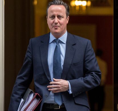 David Cameron, primer ministro brit&aacute;nico
