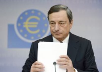 El presidente del Banco Central Europeo (BCE), Mario Draghi