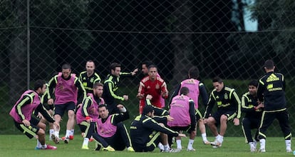 Entrenamiento de la selección