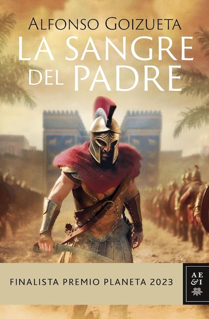 Portada de ‘La sangre del padre’, de Alfonso Goizueta.