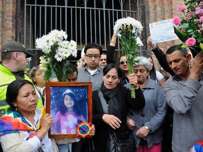 Familiares de Yuliana reclaman justicia por su asesinato.