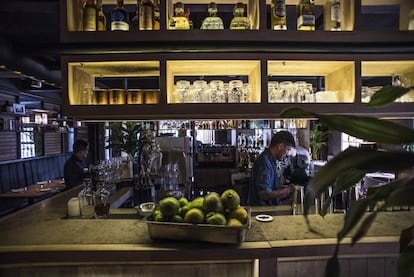 Restaurante El Chato en Bogotá, Colombia.
