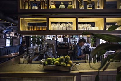 Restaurante El Chato en Bogotá, Colombia.