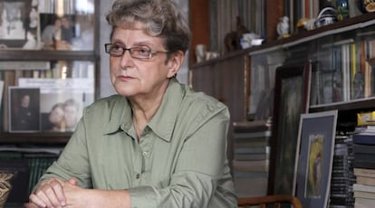 Svetlana Gánnushkina, durante una entrevista en su casa de Moscú, en octubre de 2011.