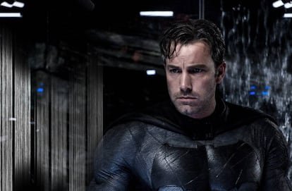 Ben Affleck, en la piel de Batman, en un fotograma de 'Batman v Superman'.