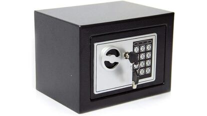 This safe can be mounted on the wall or hidden anywhere in the house.