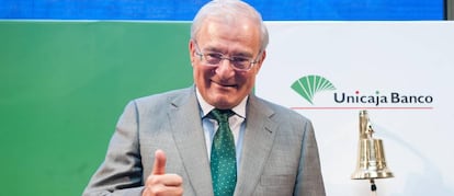 Manuel Azuaga, presidente de Unicaja