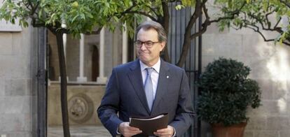 El presidente de la Generalitat en funciones, Artur Mas.