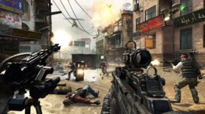 Imagen del videojuego 'Call of Duty: Infinite Warfare'. Se trata de la 14ª entrega de la saga de videojuegos de guerra en primera persona más popular del siglo XXI.