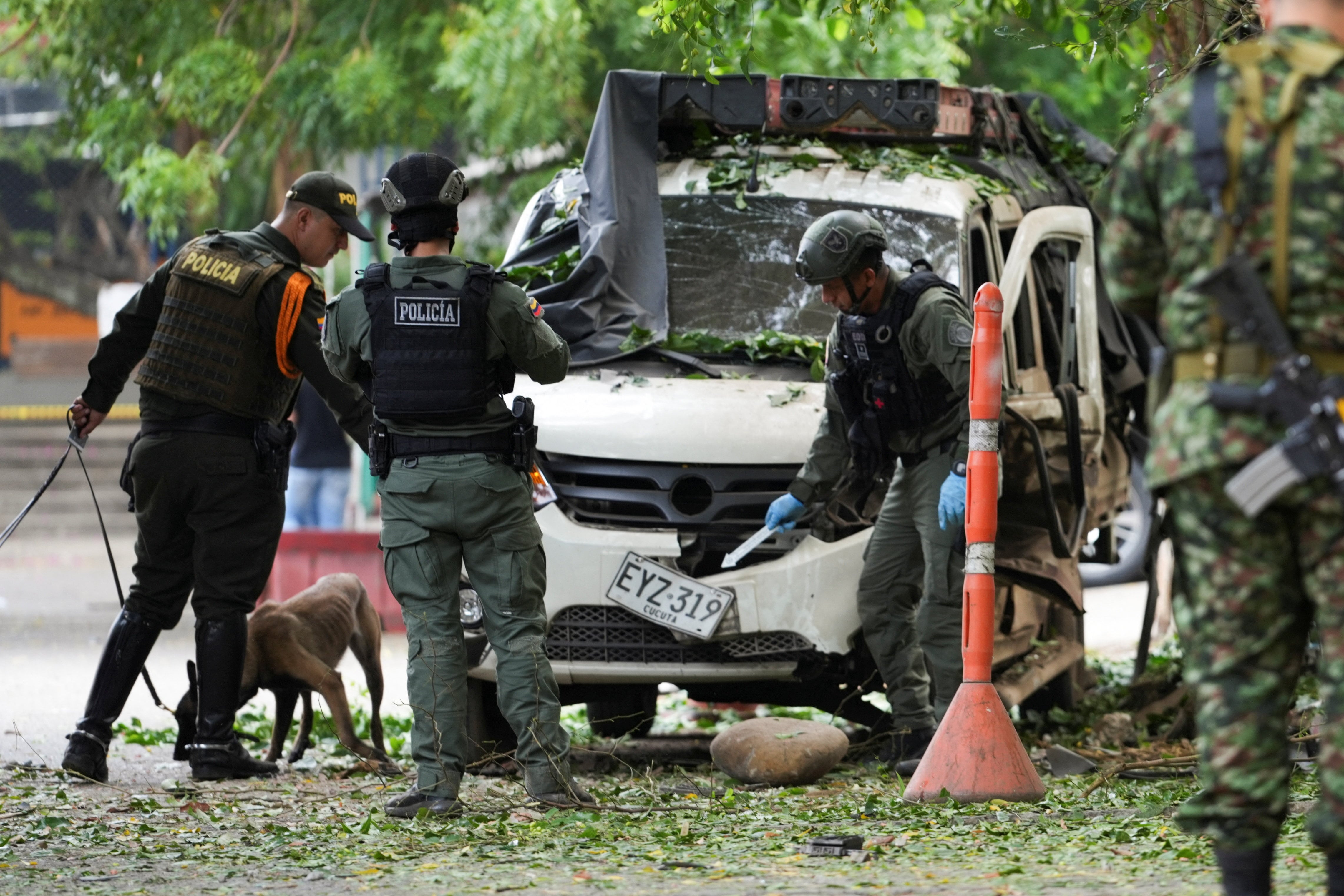 Los atentados y explosiones estremecen a Cúcuta, en la frontera de Colombia con Venezuela
