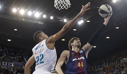 Tavares y Tomic, en la final de Copa del año pasado