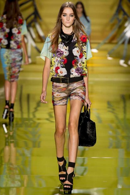 El rock chic de Versace