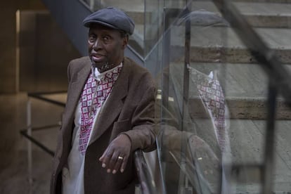 El escritor keniata Ngugi wa Thiong'o, el jueves en el CCCB