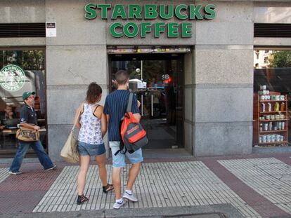 Establecimiento de Starbucks Coffee.