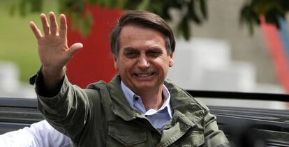 El presidente de Brasil, Jair Bolsonaro