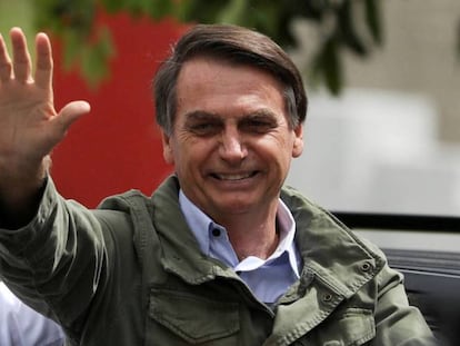 El presidente de Brasil, Jair Bolsonaro