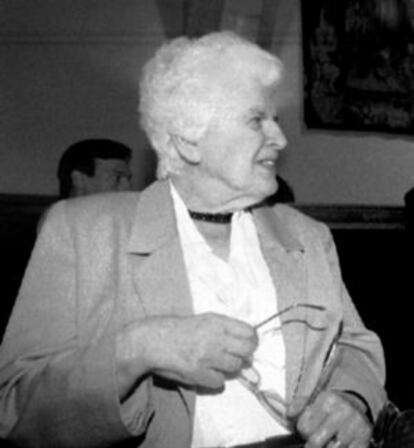 Margherita Morreale, en Salamanca en 1966.