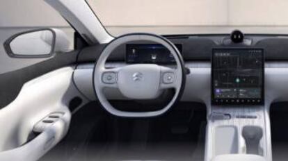 Interior del NIO IT7