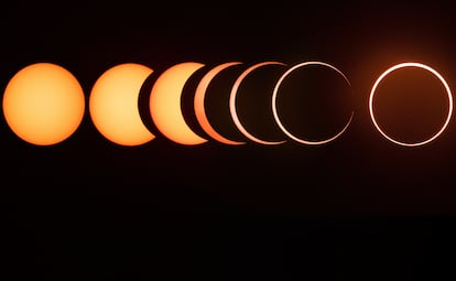 Eclipse solar anular octubre
