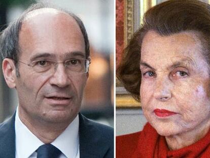 Florence Woerth, Eric Woert y Liliane Bettencourt