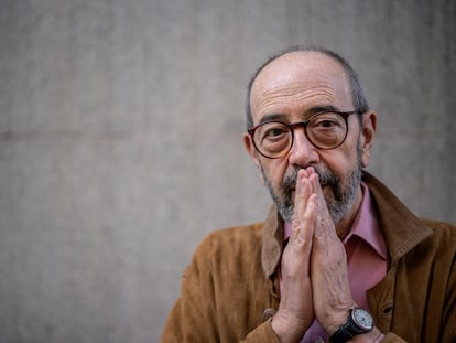 El actor Miguel Rellán, fotografiado la semana pasada en Madrid.