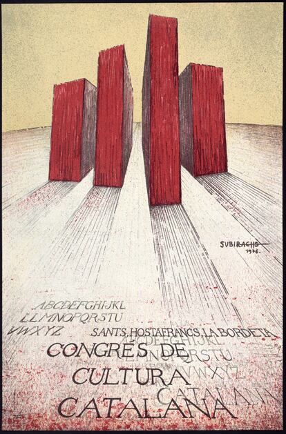 Cartell de Josep Maria Subirachs.