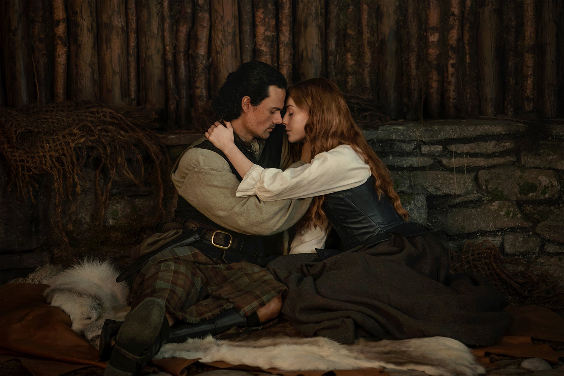 Les protagonistes de 'Outlander: sang de mon sang': "Les scènes de sexe ne sont pas les favoris d'un acteur"